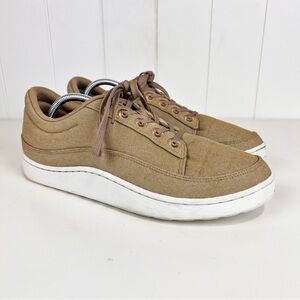 Allbirds Plant Pacers Canvas Shoes Men’s Natural Tan Casual Size M11